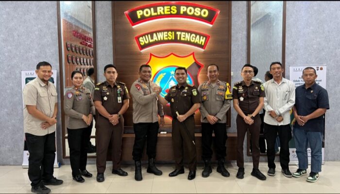 Kajari Poso Kunjungi Polres, Perkuat Sinergi Penegakan Hukum