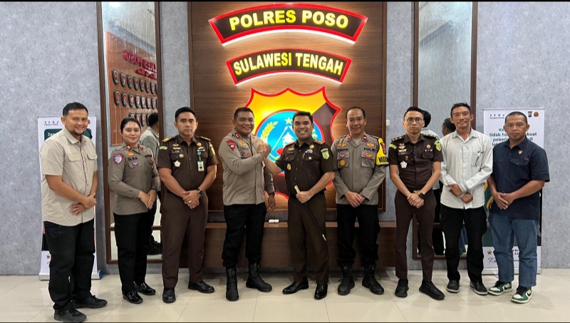 Kajari Poso Kunjungi Polres, Perkuat Sinergi Penegakan Hukum