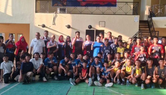 Turnamen Amal Voli U-15 Digelar Di Deliserdang, MAVI Sumut Dan Bapoksi Galang Donasi Bencana