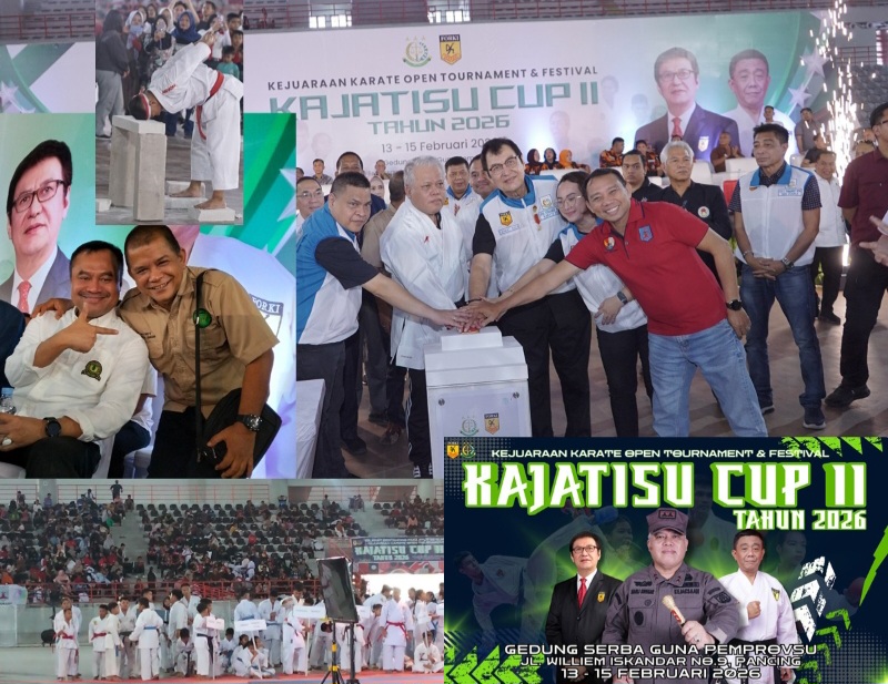 Pejabat Pemprov ‘Kompak’ Tak Hadiri Pembukaan Kejuaraan Karate Piala Kajatisu II