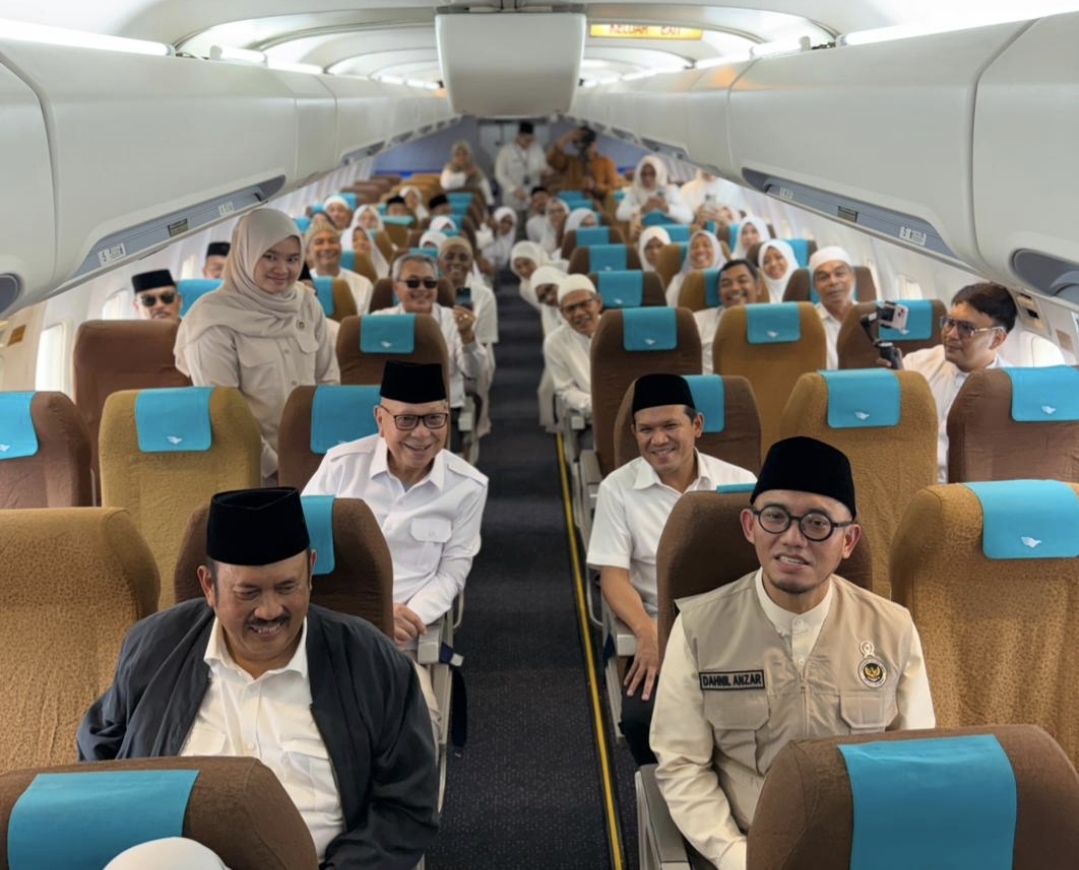 Wamenhaj Resmikan Pesawat Manasik di Aceh, Jamaah Bisa Simulasi Penerbangan Haji