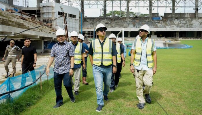 Rico Waas Dorong Percepatan Penyelesaian Revitalisasi Stadion Teladan