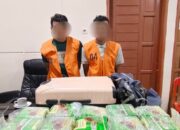 Polresta DS Gagalkan Pengiriman 21 Kg Sabu Asal Aceh, Dua Kurir Ditangkap