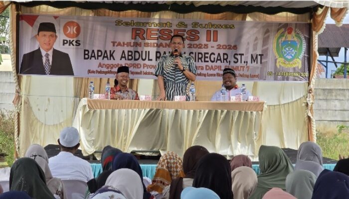 Reses II 2025/2026 Di Aek Pining, Abdul Rahim Siregar Tegaskan Komitmen Atasi Krisis Air, Layanan Kesehatan, Dan Lapangan Kerja