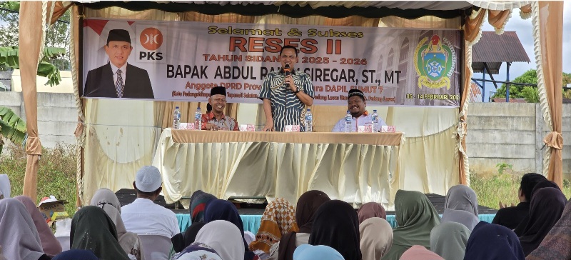 Reses II 2025/2026 Di Aek Pining, Abdul Rahim Siregar Tegaskan Komitmen Atasi Krisis Air, Layanan Kesehatan, Dan Lapangan Kerja