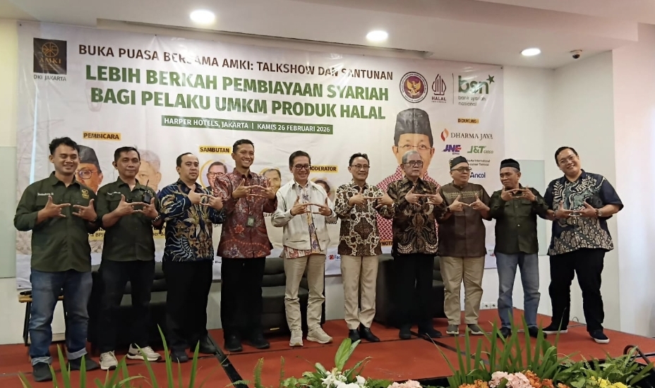 Gandeng BPJPH dan BSN, AMKI Jakarta Perkuat Daya Saing UMKM Produk Halal