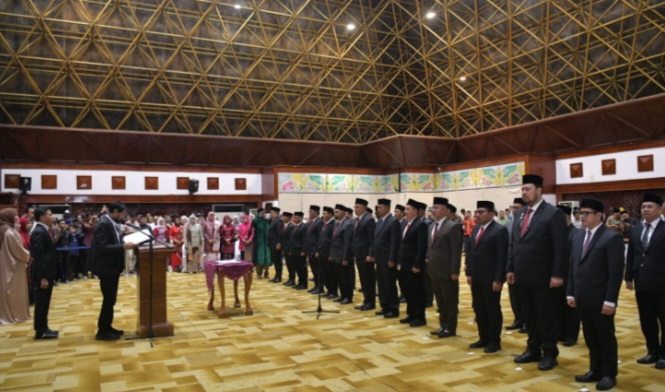 25 Pejabat Eselon II Aceh Resmi Dilantik Mualem, Ini Nama dan Jabatannya