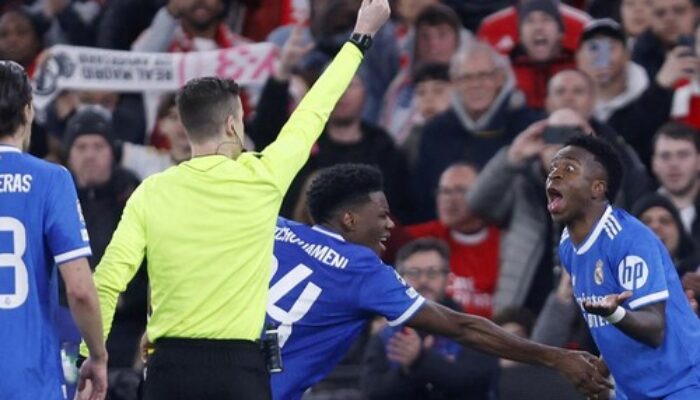Madrid Serahkan Bukti Dugaan Rasial Vinicius Ke UEFA