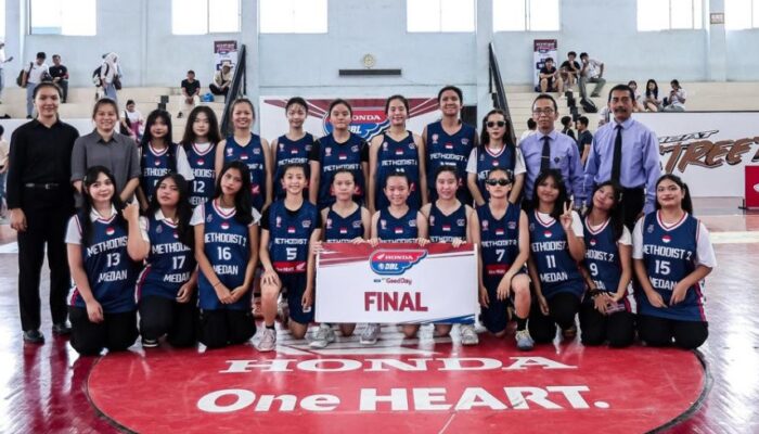  Partai Final Milik SMA Sutomo 1 Dan Methodist 2 Medan