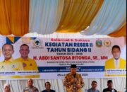 H Abdi Santosa Ritonga SE MM Serap Aspirasi Warga Dapil VI, Soroti Bahaya Narkoba Dan Infrastruktur