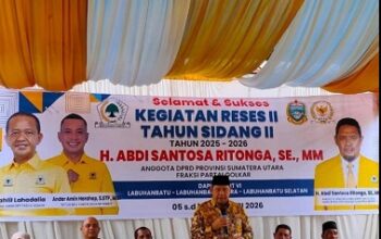 H Abdi Santosa Ritonga SE MM Serap Aspirasi Warga Dapil VI, Soroti Bahaya Narkoba Dan Infrastruktur