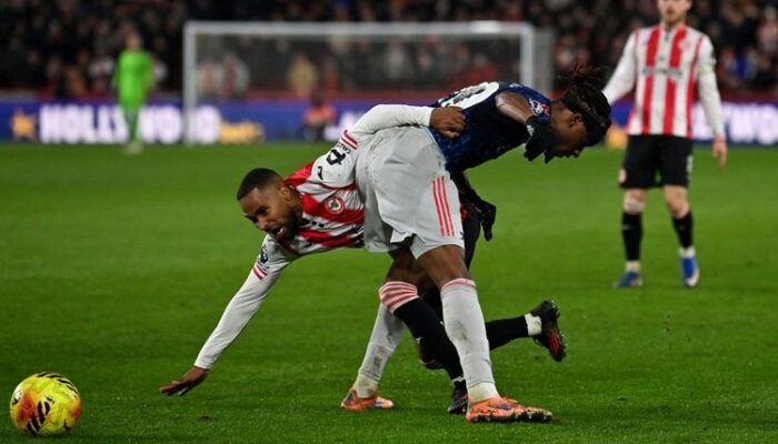 Arsenal Imbang Lawan Brentford