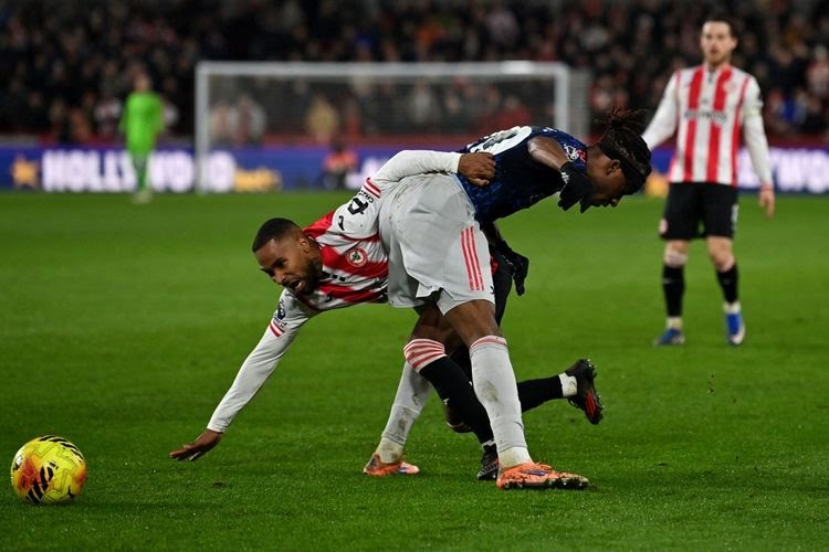 Arsenal Imbang Lawan Brentford