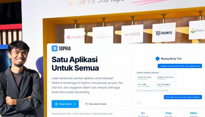 Volantis Luncurkan Sophia AI, Perkuat Transformasi Produktivitas Dan Knowledge Management Di Era Otomasi