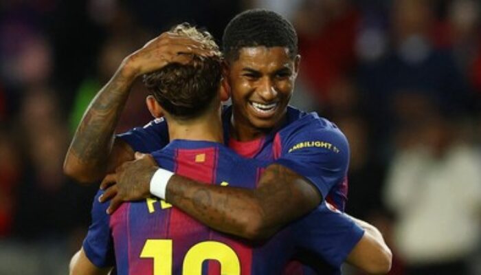 MU Tak Berniat Pulangkan Rashford Dari Barcelona