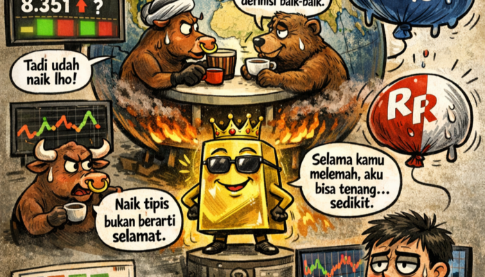 Pasar Keuangan Hingga Emas Bergerak Mixed