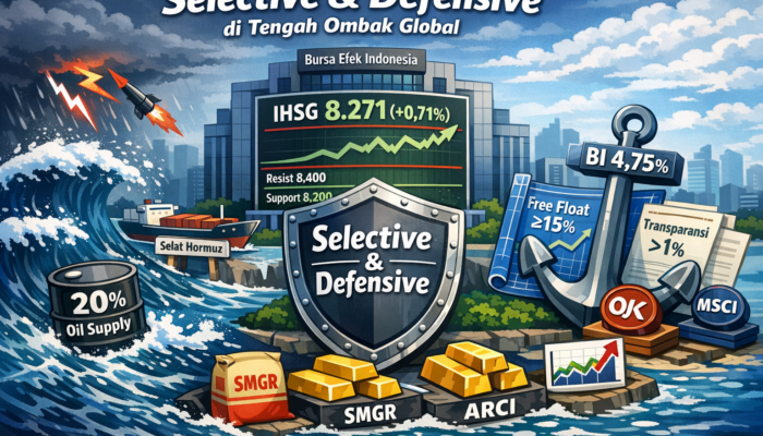 Menanti Update Finalisasi BEI-OJK-MSCI, IPOT Rekomendasikan Strategi “Selective and Defensive“