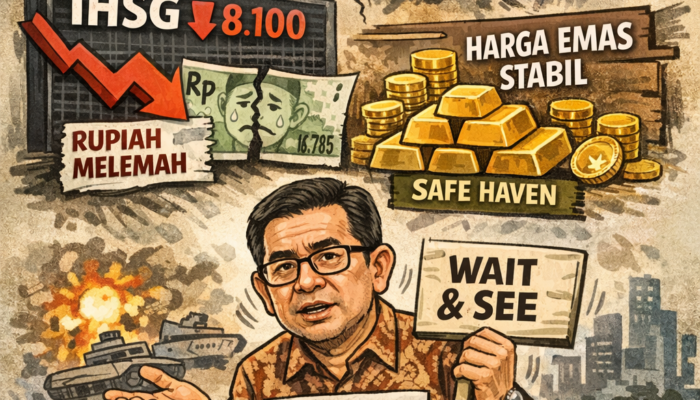 Iran – AS Belum Capai Kesepakatan, IHSG Dan Rupiah Melemah, Emas Bertahan