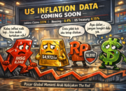 Data Inflasi AS Akan Jadi Penggerak Pasar, IHSG Dan Emas Melemah