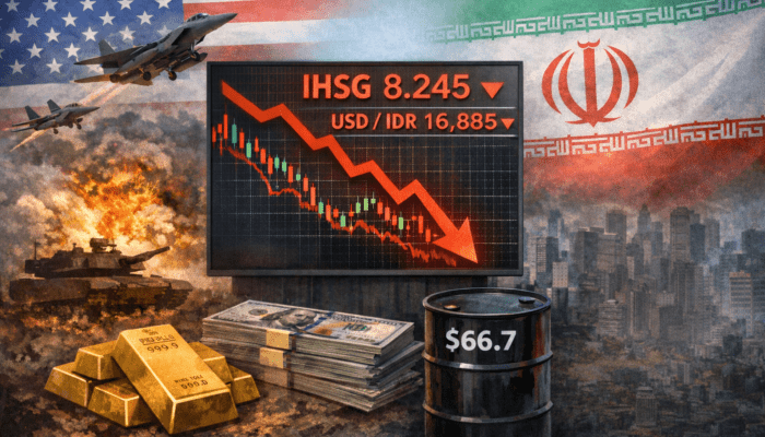 Data Klaim Pengangguran AS Membaik, IHSG Dan Rupiah Tertekan Imbas Geopolitik