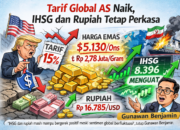 Tarif Global AS Naik, IHSG Dan Rupiah Tetap Perkasa