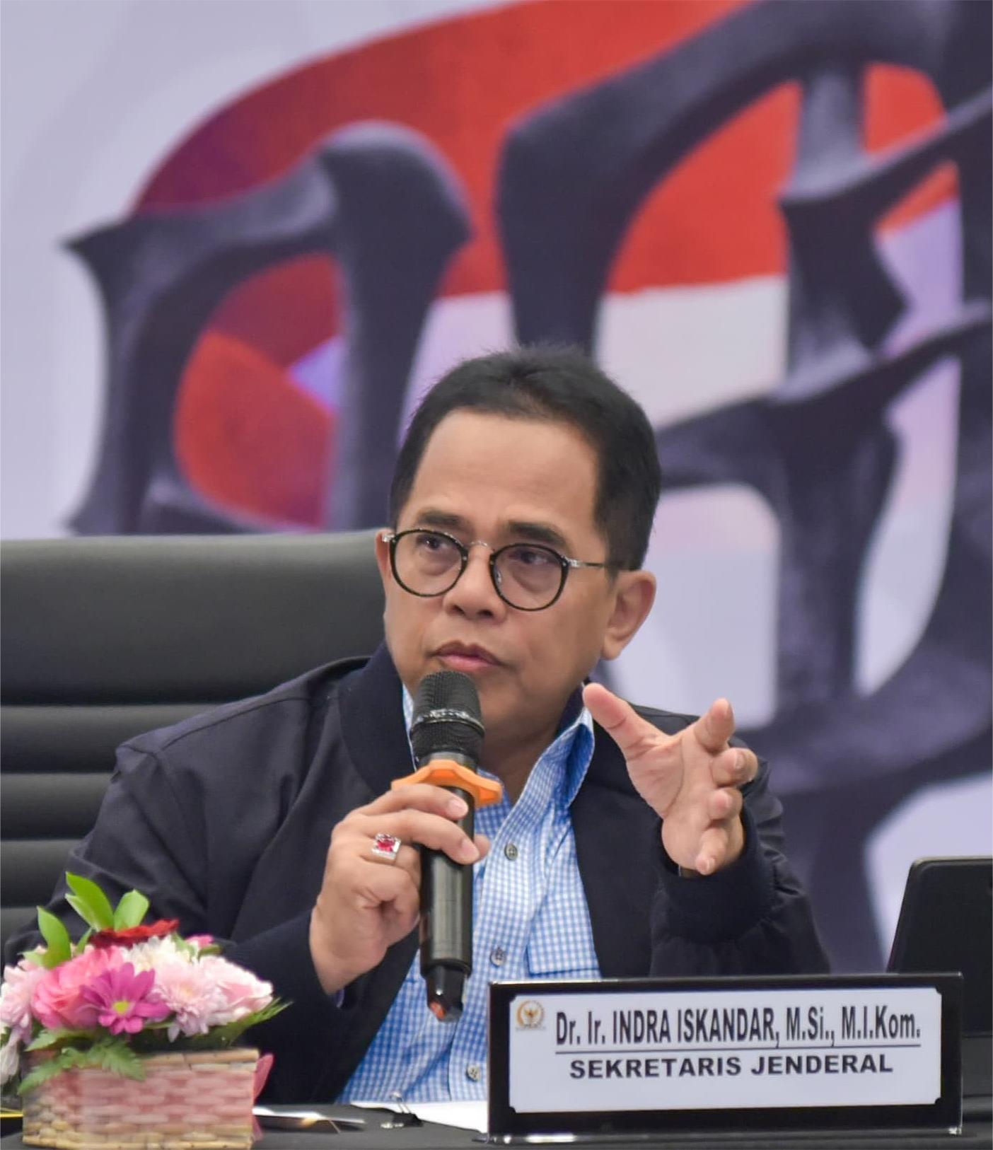 Sekjen DPR Terapkan Lima Prinsip Utama Jadi Pedoman Dalam Menyusun Anggaran