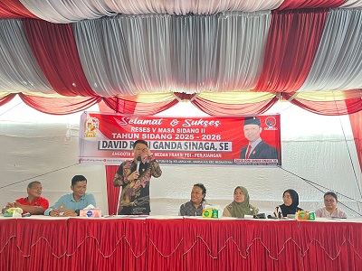 Reses David Roni Ganda Sinaga Serap Keluhan Warga Soal Bansos, Kesehatan Dan Pendidikan