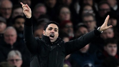 Arteta Khawatir Cedera Pemain Ganggu Misi 4 Gelar Arsenal