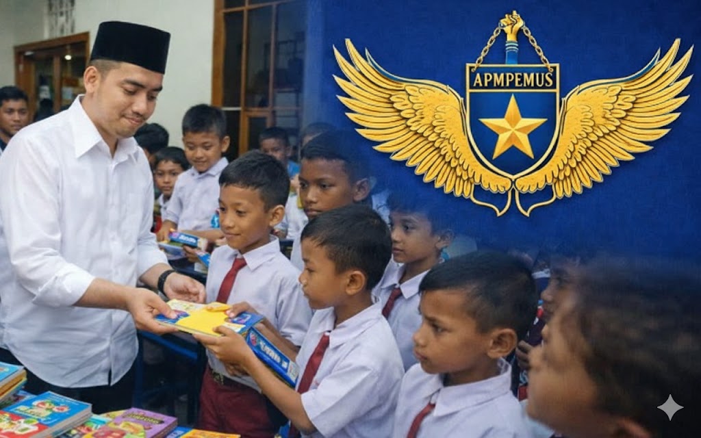 APMPEMUS Serukan Gerakan Buku dan Alat Tulis, Tegaskan Kepedulian Bukan Sekadar Empati