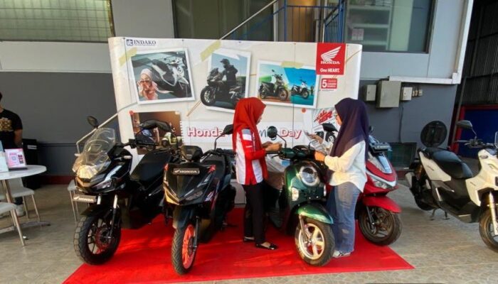 Honda AT Family Day Hadirkan Magnet Baru Pecinta Skutik Binjai