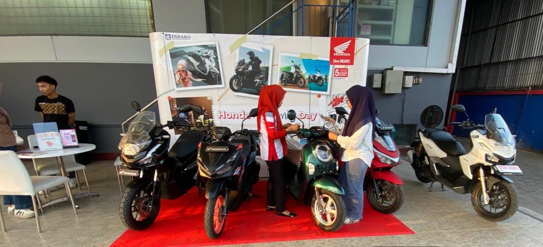 Honda AT Family Day Hadirkan Magnet Baru Pecinta Skutik Binjai