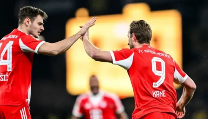 Harry Kane 2 Gol, Muenchen Menang Dramatis Lawan Dortmund