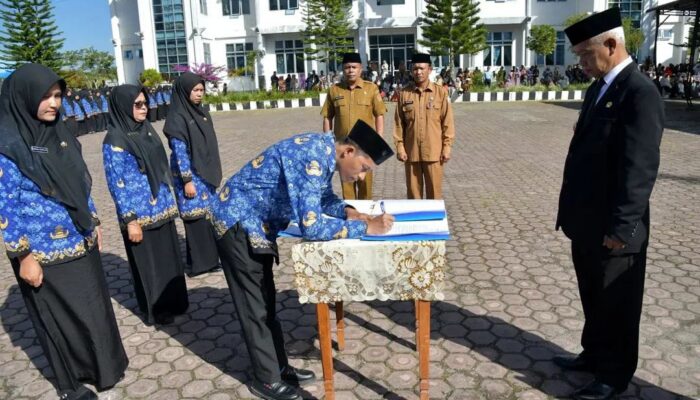 Wabup Armia Lantik 784 PPPK Paruh Waktu di Bener Meriah