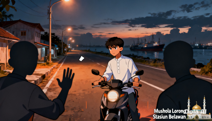 Ustadz Di Belawan Nyaris Dibegal, Tausiyah Subuh Gagal