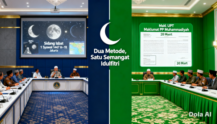 Kemenag Sidang Isbat 19 Maret, Muhammadiyah Lebaran 20 Maret