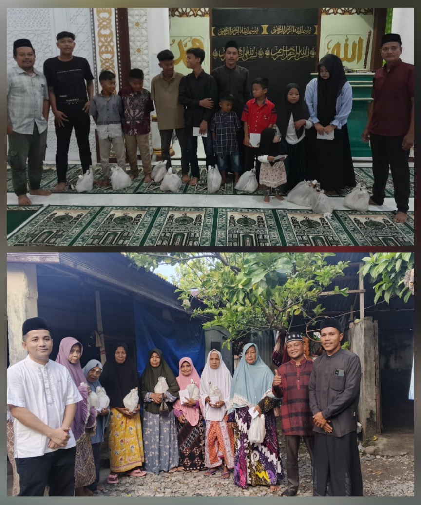 Menjemput Lailatul Qadar, Pemuda Dan Rekamas Al Munawwarah Ujung Tanah Santuni Yatim Dhuafa