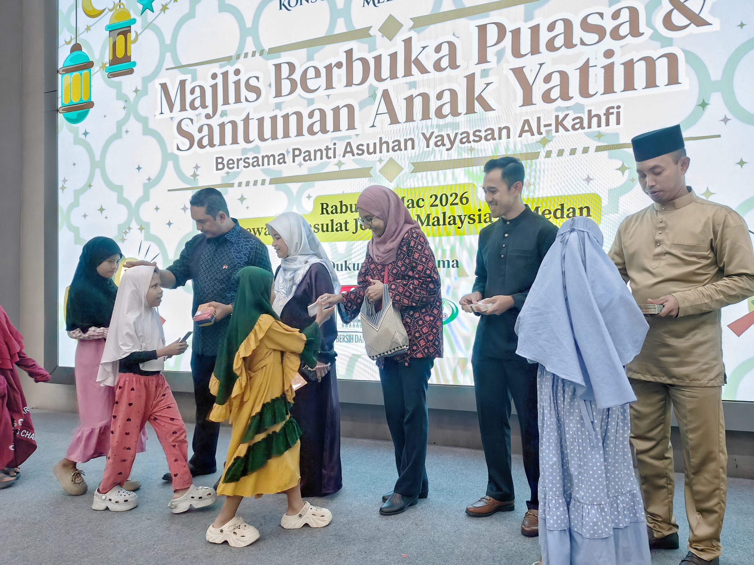 Konjen Malaysia Di Medan Gelar Buka Puasa Bersama Dan Santuni Anak Yatim