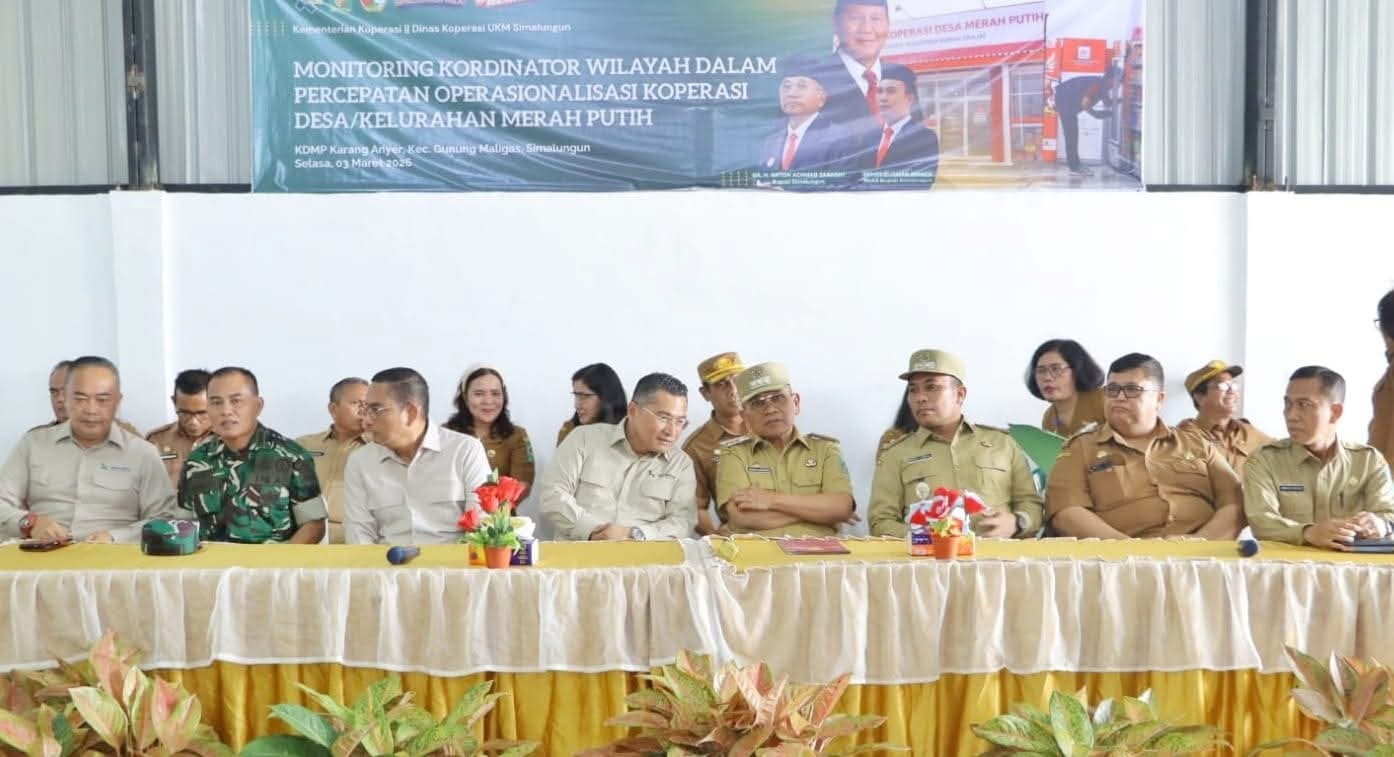 Bupati Simalungun: KDMP Harus Jadi Pilar Ekonomi Lokal
