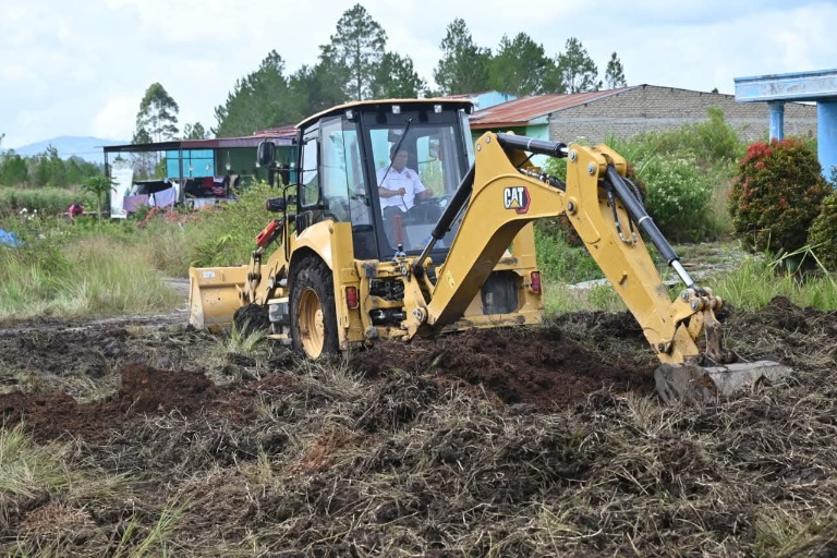 Pemkab Humbang Hasundutan Siapkan Fasilitas Sementara Yon TP 955/HS