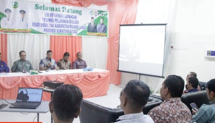 Kemenkes Verifikasi Lapangan Layanan Dialisis Di RSUD Sibuhuan