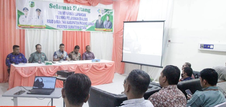 Kemenkes Verifikasi Lapangan Layanan Dialisis Di RSUD Sibuhuan