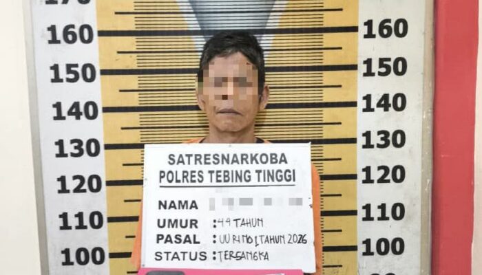 Polisi Tangkap Pengedar Sabu Di Kampung Kurnia Tebingtinggi