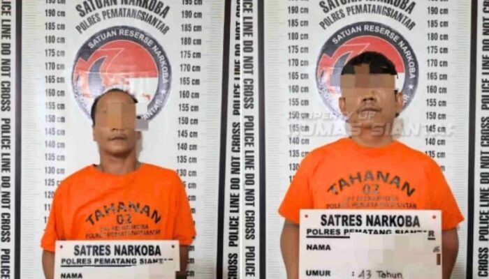 Polres Pematangsiantar Gagalkan Peredaran Sabu Di Jalan WR Supratman