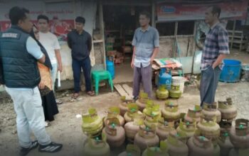 Polres Padanglawas Sidak LPG 3 Kg, Beberapa Tabung Diamankan