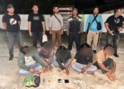 5 Pelaku Narkoba Di Bekas Galon Pertamina Seribudolok Diamankan