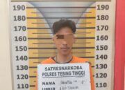 Polres Tebingtinggi Amankan Pengedar Sabu Di Deblod Sundoro