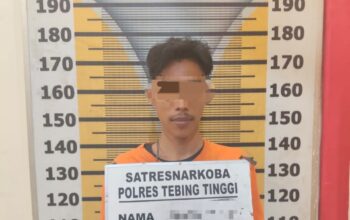 Polres Tebingtinggi Amankan Pengedar Sabu Di Deblod Sundoro