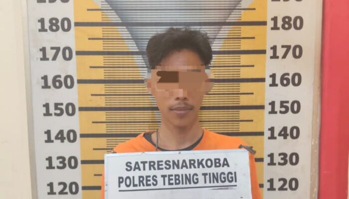 Polres Tebingtinggi Amankan Pengedar Sabu Di Deblod Sundoro