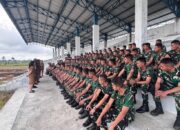 515 Prajurit Yonif TP 955/Hoda Sihapaspili Tiba Di Doloksanggul