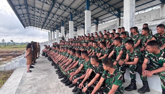 515 Prajurit Yonif TP 955/Hoda Sihapaspili Tiba Di Doloksanggul